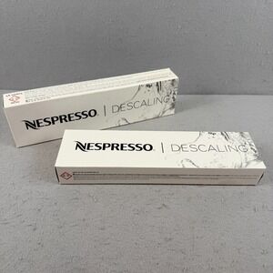 Nespresso Descaling Kit Set of 2 New Sealed for Vertuo & Original Machines
